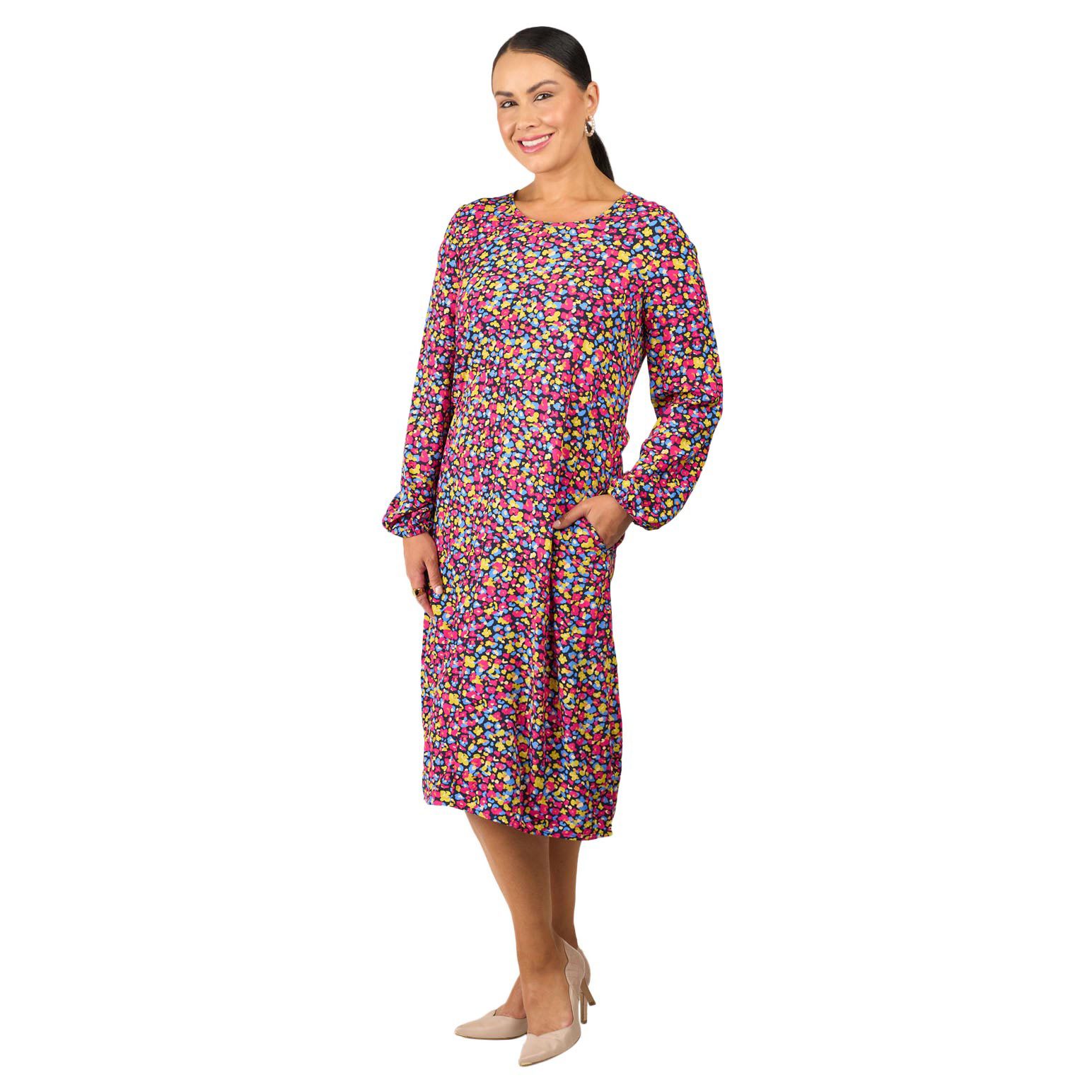 B Essentials Printed Dress